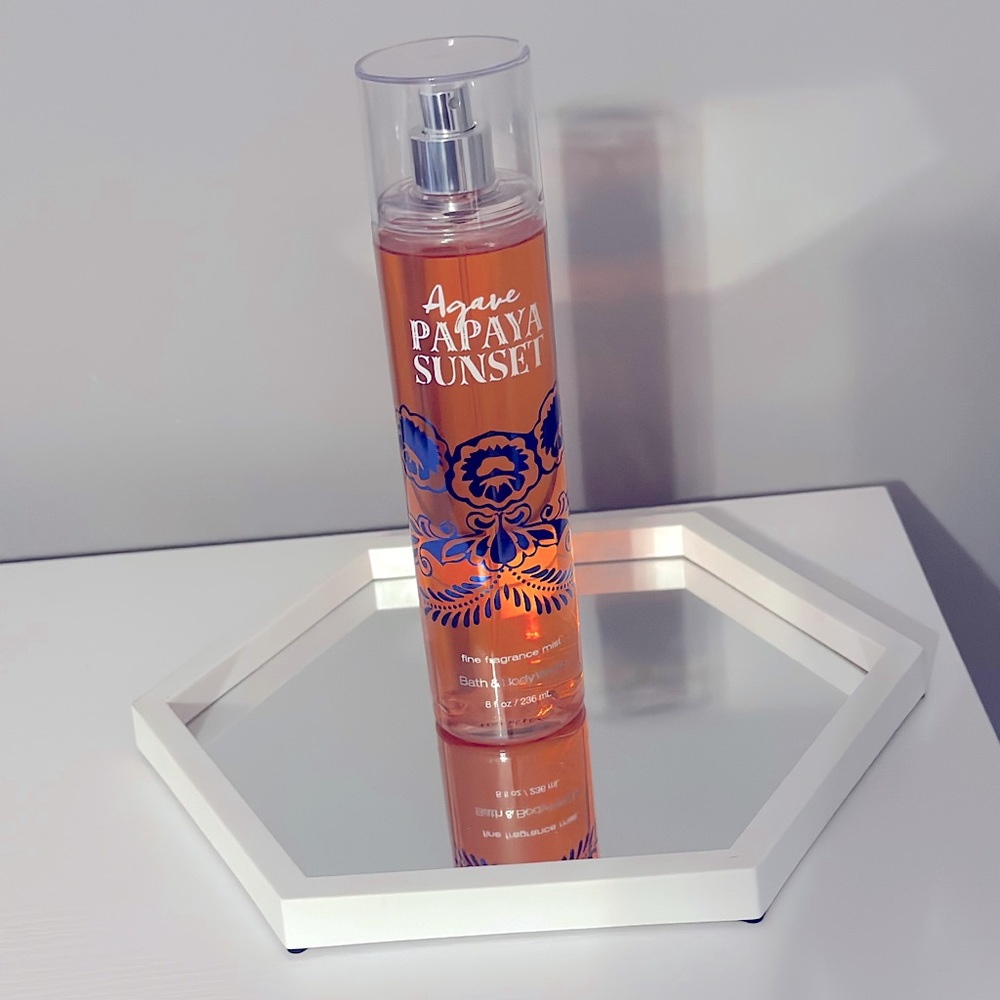 Agave Papaya Sunset spray